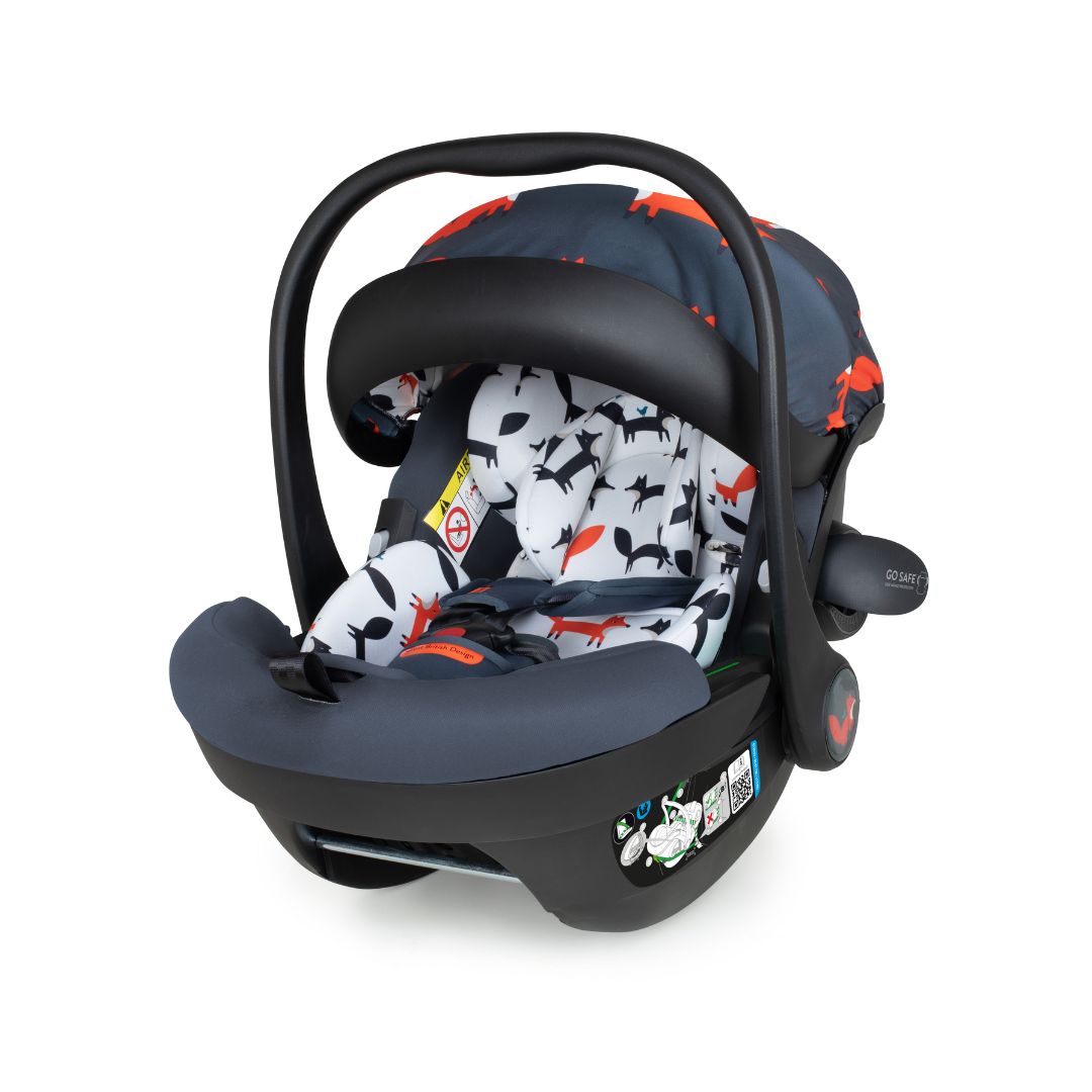 Acorn i-Size 0+ Car Seat Charcoal Mister Fox