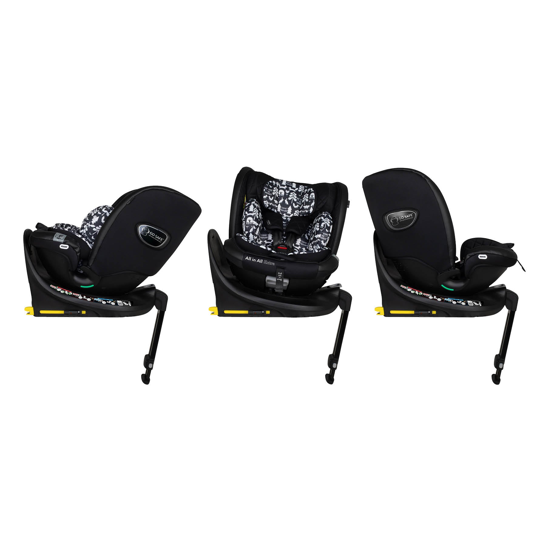 All in All Extra i-Size 360 Car Seat Silhouette