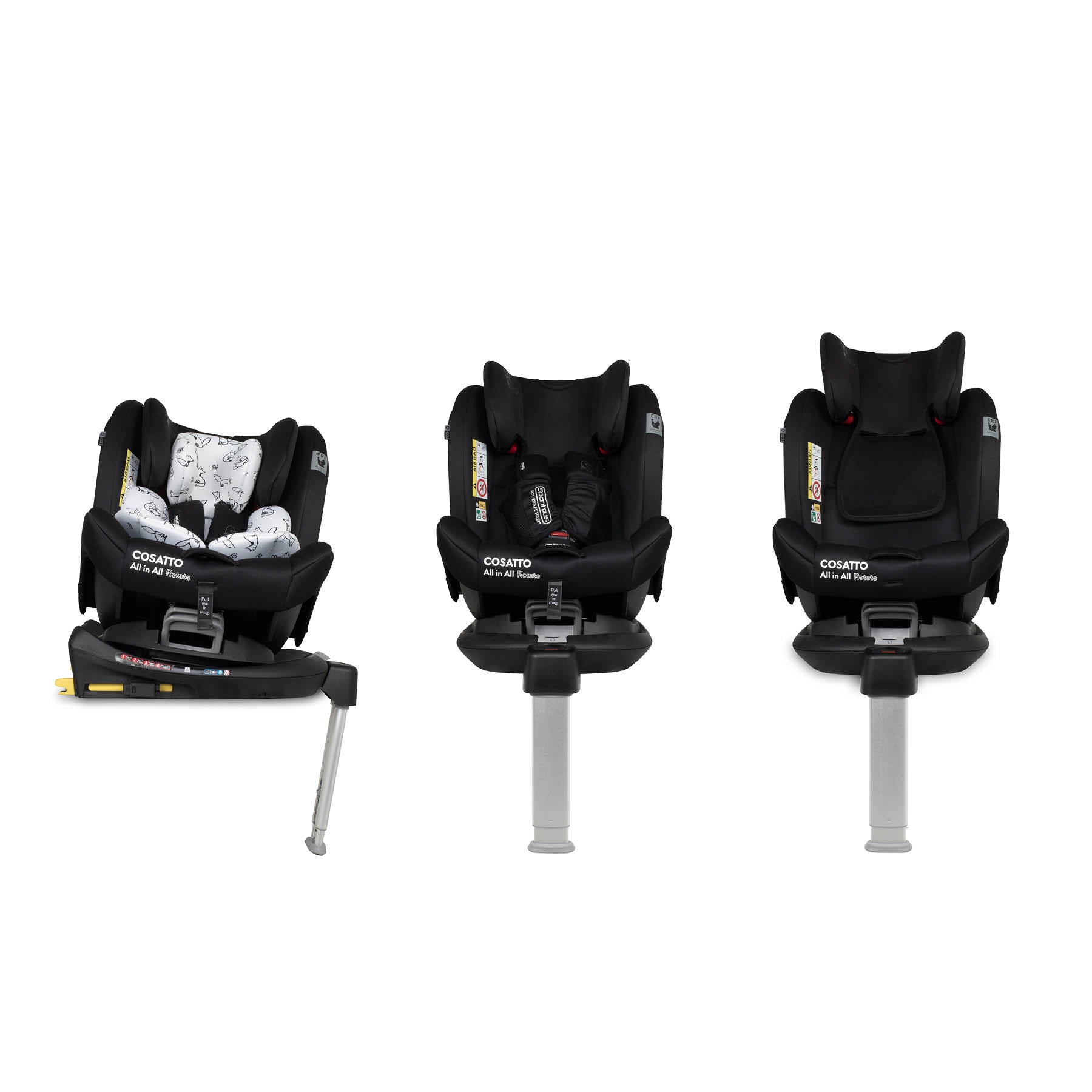 All in All 360 Rotate Car Seat Foxed