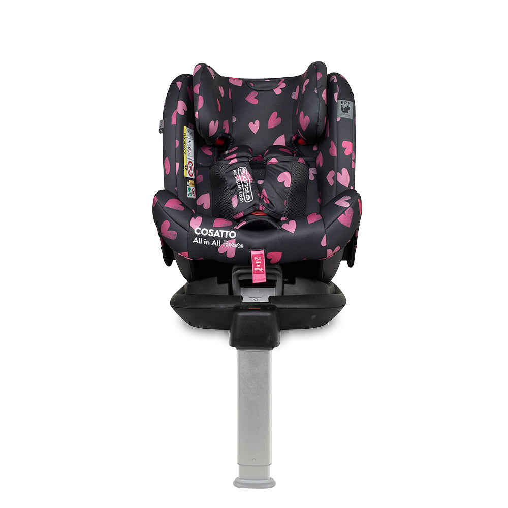 All in All 360 Rotate Car Seat Charcoal Lighthearted