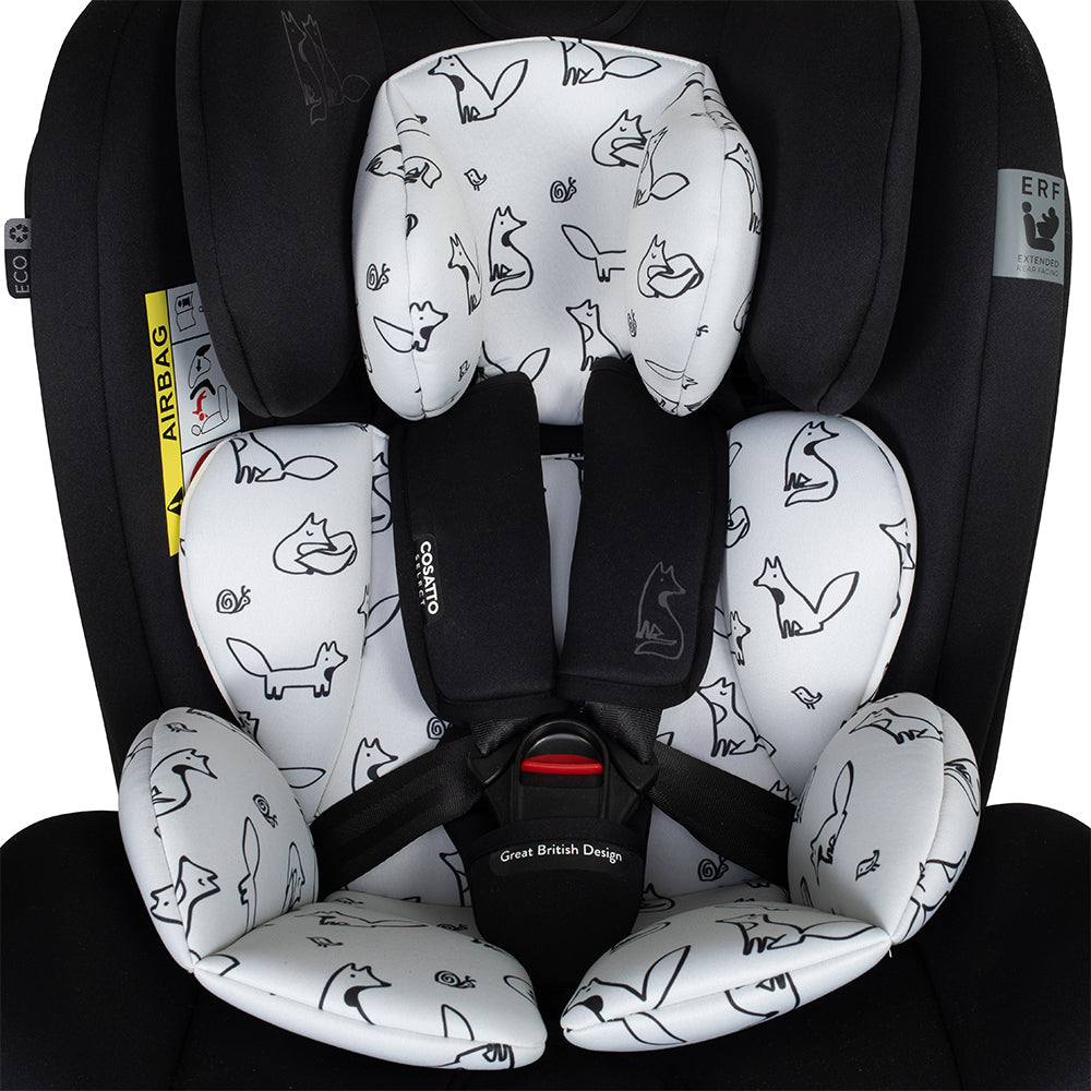 All in All 360 Rotate Car Seat Foxed