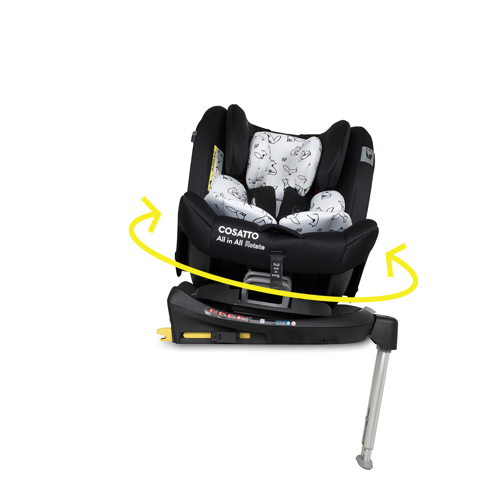 All in All 360 Rotate Car Seat Foxed