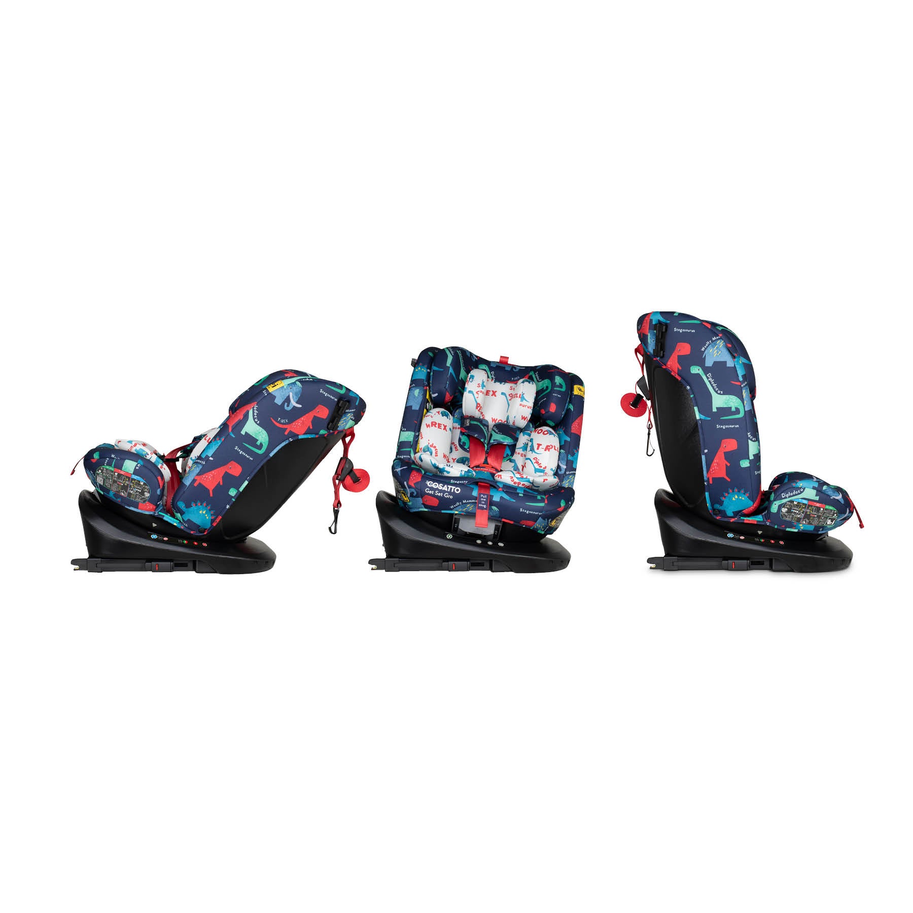 Get Set Gro i-Size 360 Car Seat D is for Dino