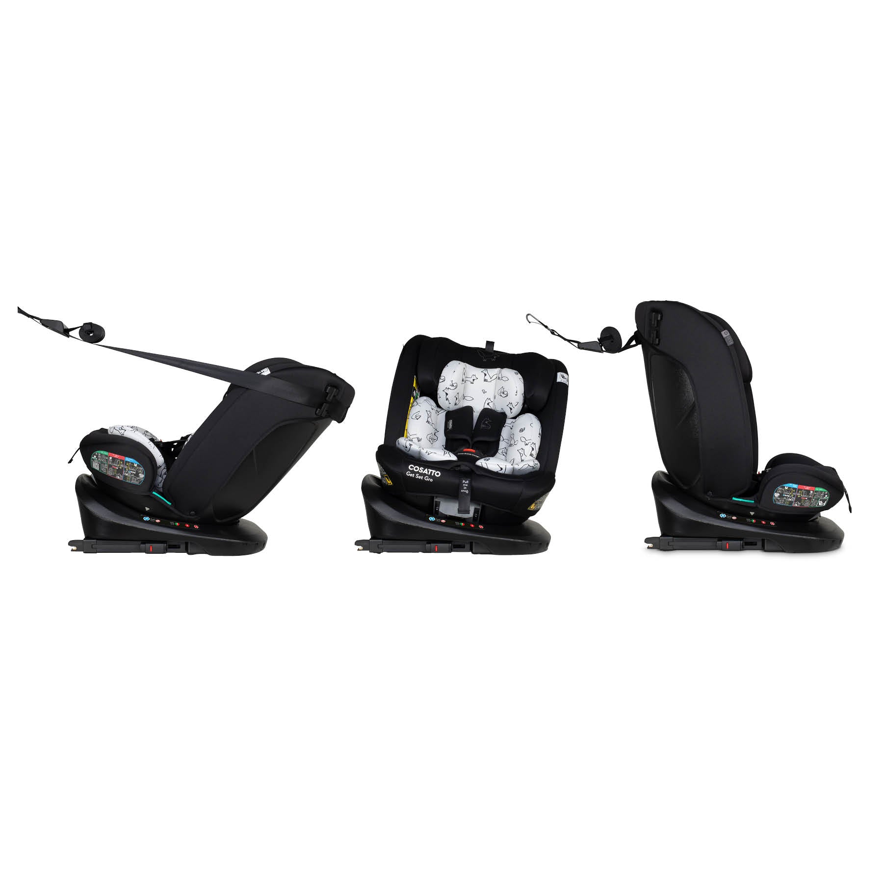 Get Set Gro i-Size Car Seat Foxed