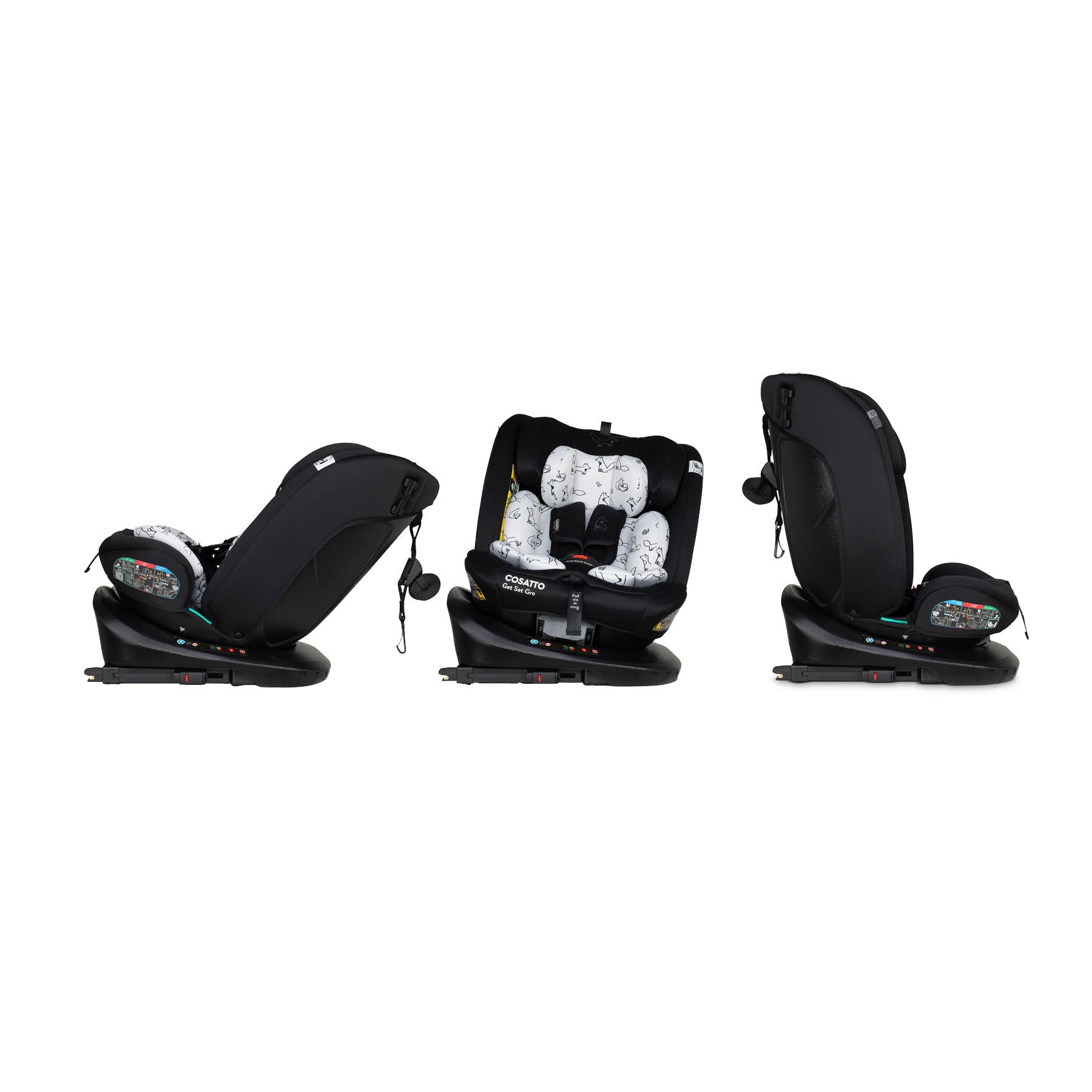 Get Set Gro i-Size Car Seat Foxed