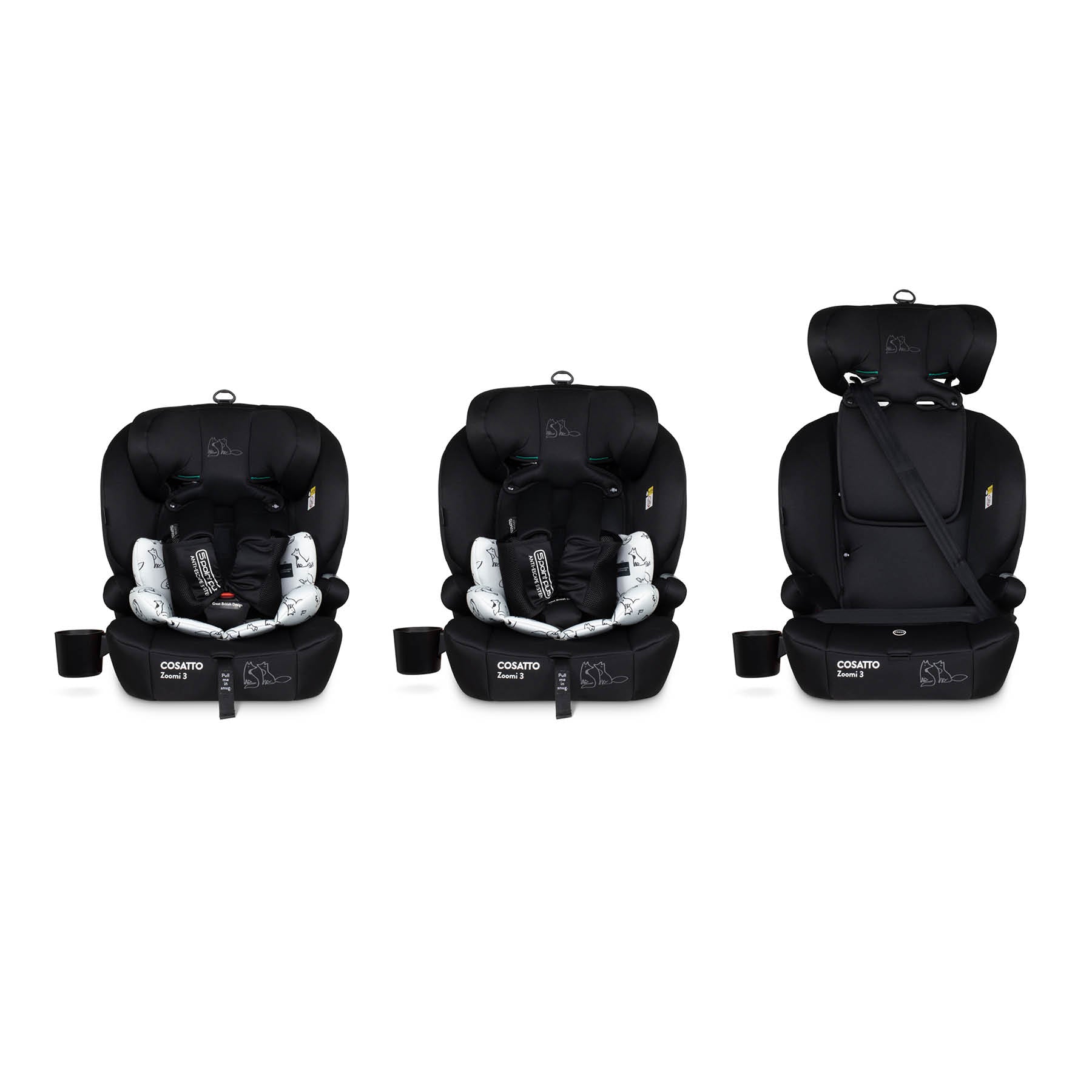 Zoomi 3 i-Size Car Seat Foxed