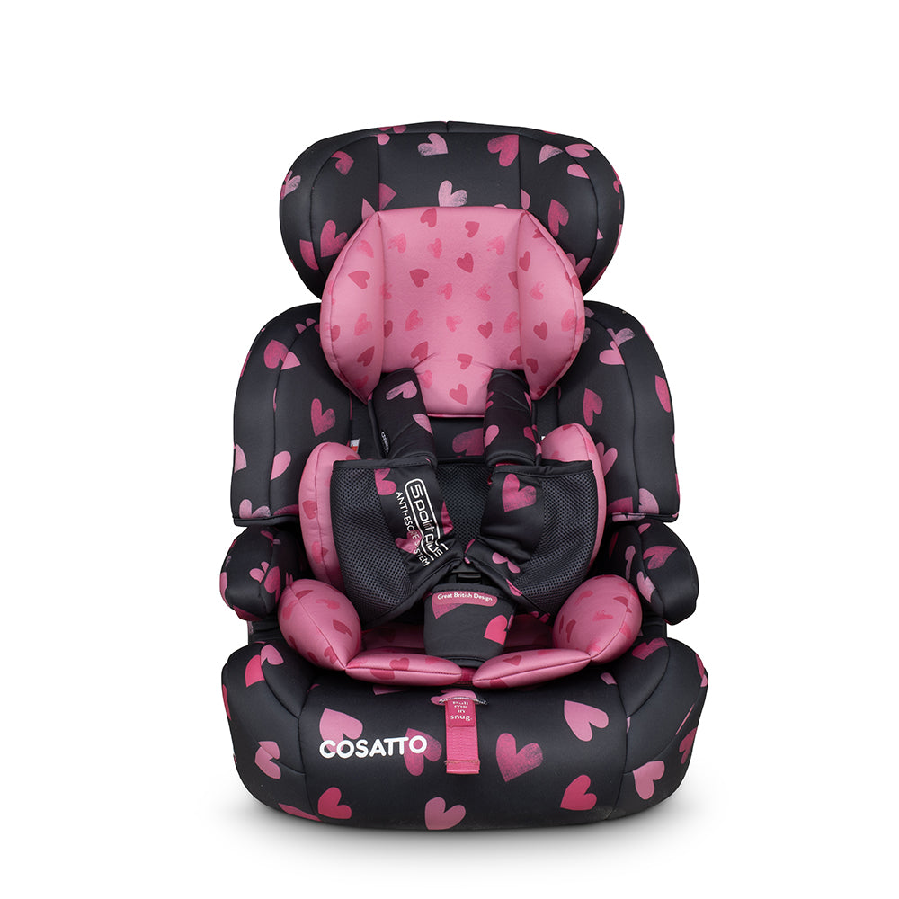 Zoomi Group 123 Car Seat Charcoal Lighthearted